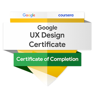 Google UX Design Certificate