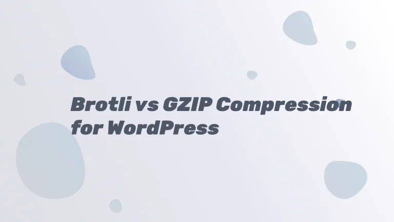 Brotli vs GZIP Compression for WordPress